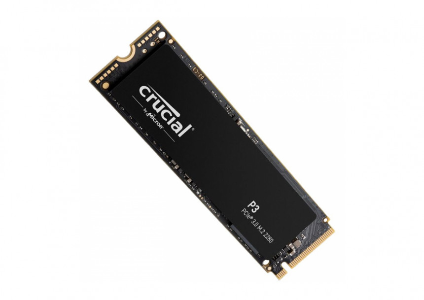 Crucial® P3 1000GB 3D NAND NVMe™ PCIe® M.2 SSD, EAN: 649528918796