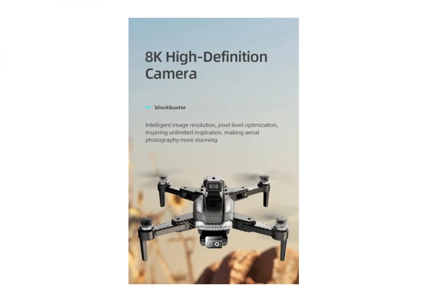 Dron 3388-5 8K/50x Zoom/360° Surround Mode/Follow Mode
