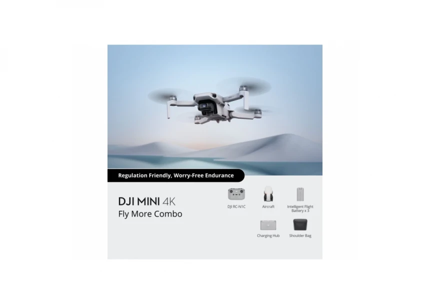 Dron DJI Mini 4K Fly More Combo (EU)