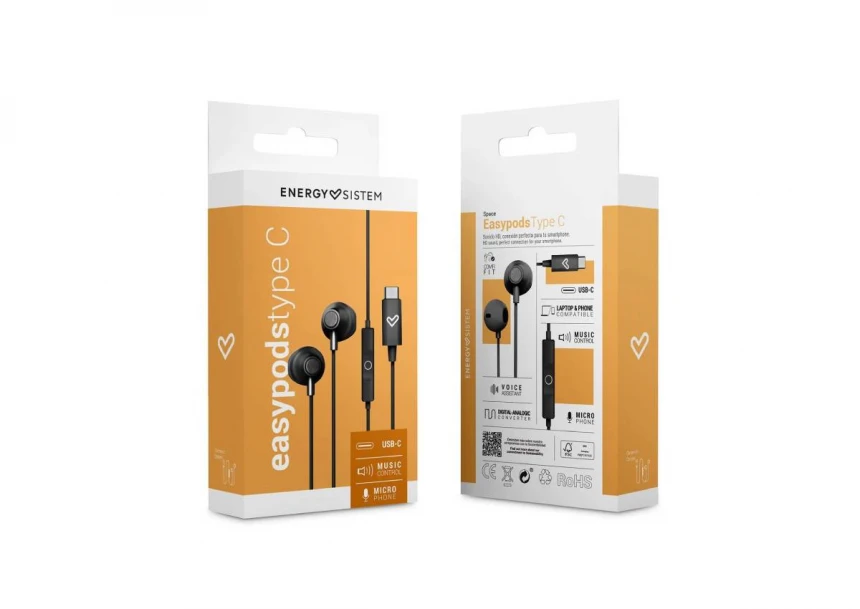 ENERGY SISTEM EasyPods Space type C slušalice (M45951) 