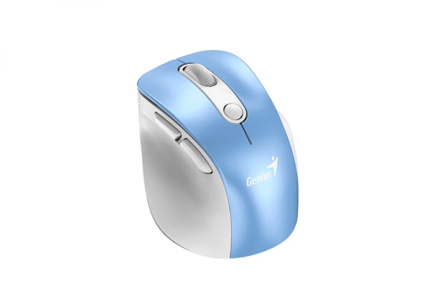GENIUS Ergo 9000S Pro Light Blue USB Bežični plavi miš 