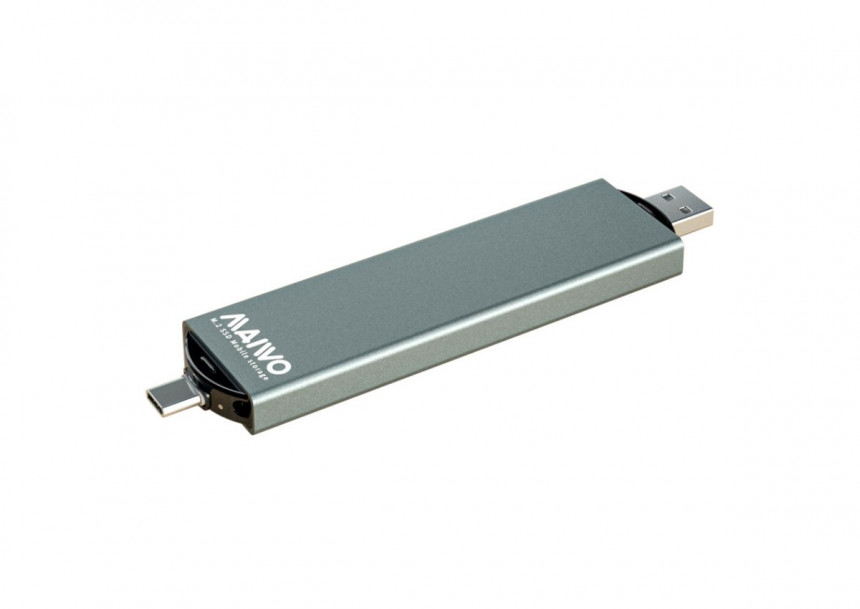 Externo Kućište USB-C/USB(A) 3.2 na M.2 NVMe/SATA K1683P2