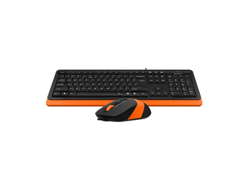 F1010 FSTYLER USB US narandžasta tastatura + USB narandžasti miš 