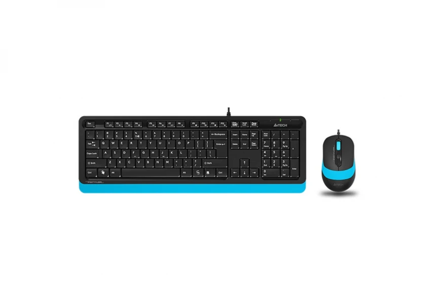 F1010 FSTYLER USB US plava tastatura + USB plavi miš 