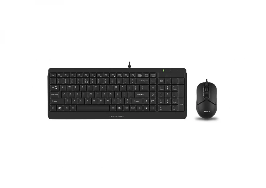 F1512S FSTYLER USB YU crna tastatura + USB crni miš 