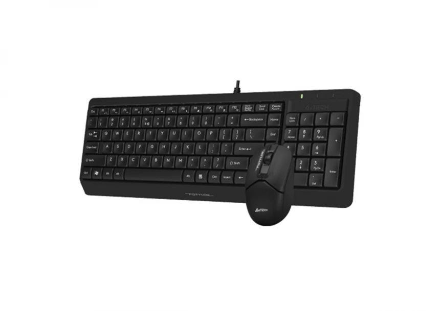 F1512S FSTYLER USB YU crna tastatura + USB crni miš 