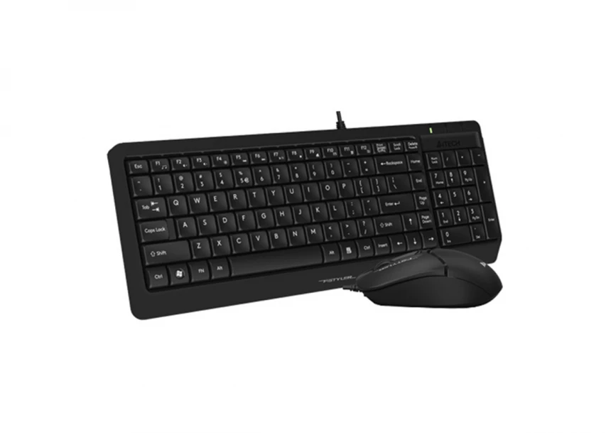 F1512S FSTYLER USB YU crna tastatura + USB crni miš 