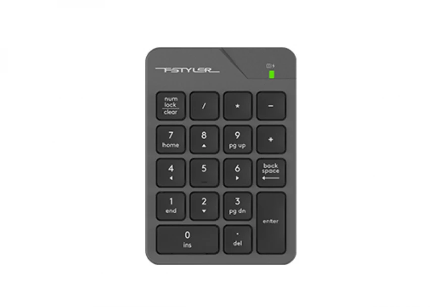A4 TECH FGK21C FSTYLER 2.4G Wireless Numeric Keypad USB Type-C siva tastatura 