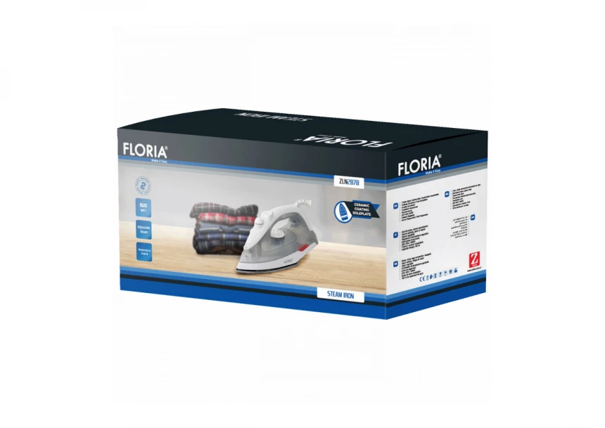 Floria Pegla na paru, 1600 W - ZLN2878