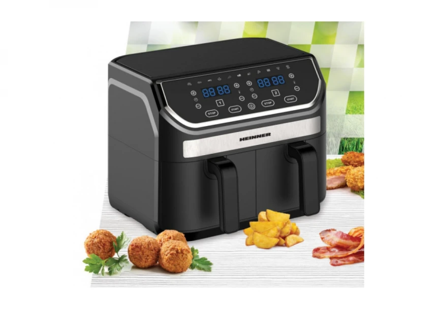 Friteza Air Fryer HEINNER HAF-KDB1700BK 1700W/8.5l/crna