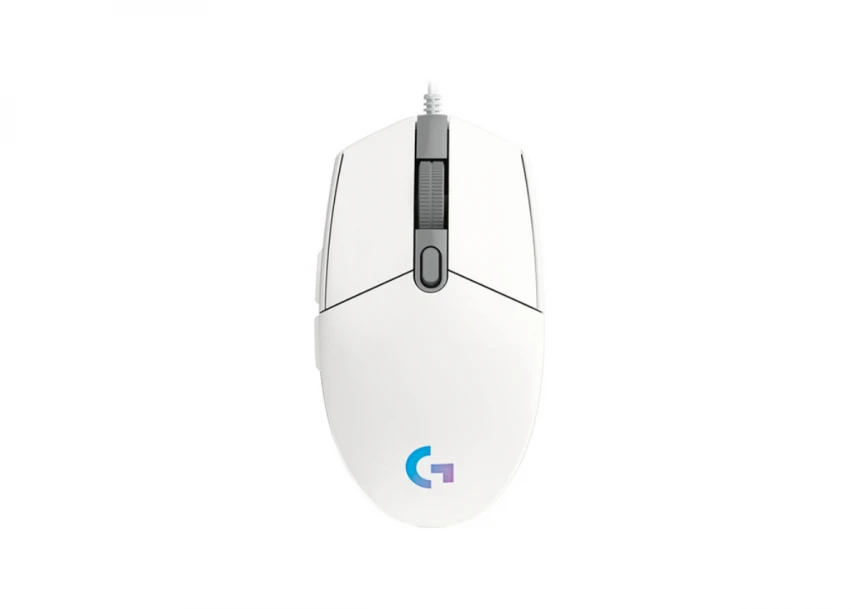 G102 Lightsync gaming beli miš 