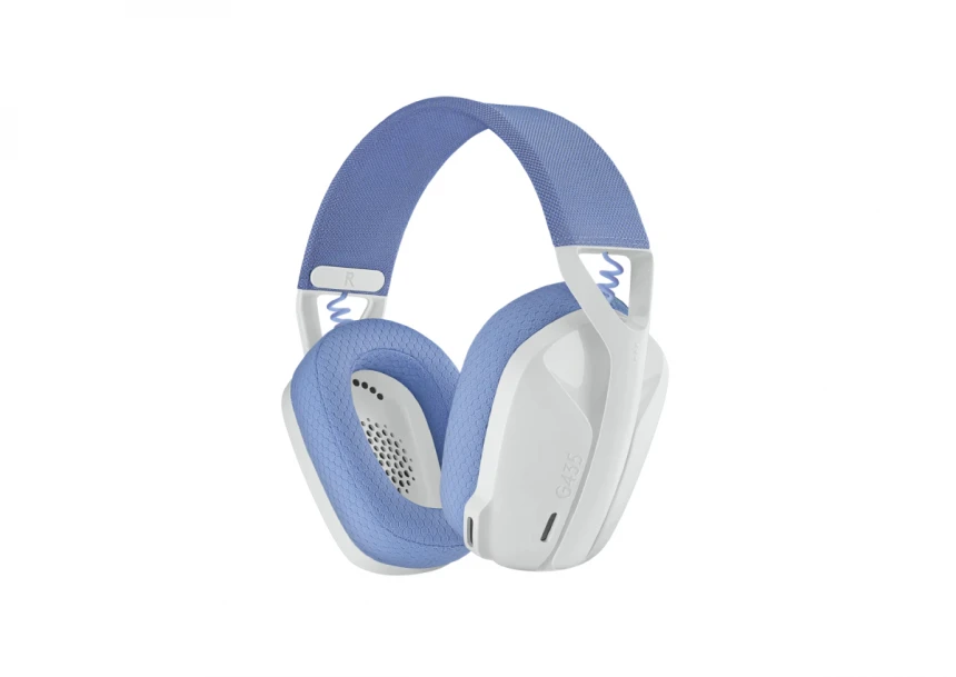 LOGITECH G435 LIGHTSPEED Wireless Gaming slušalice sa mikrofonom bele