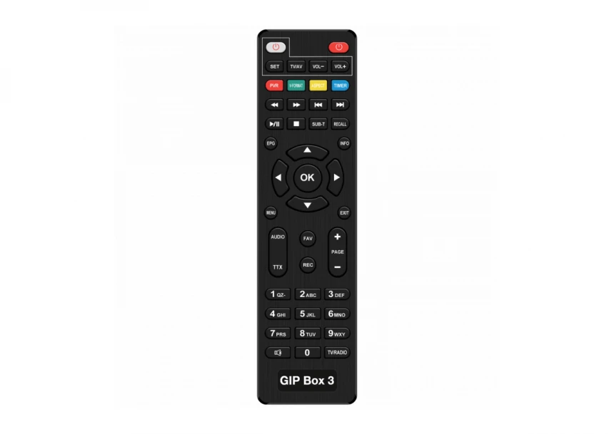 Golden Interstar Prijemnik zemaljski, DVB-T2, H.265, HDMI, SCART - GIP Box 3