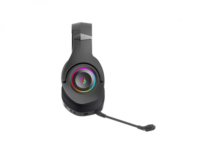 GR270 Bloody 7.1 Virtual Surround 3-IN-ONE RGB Gaming Wireless + wired crne slušalice 