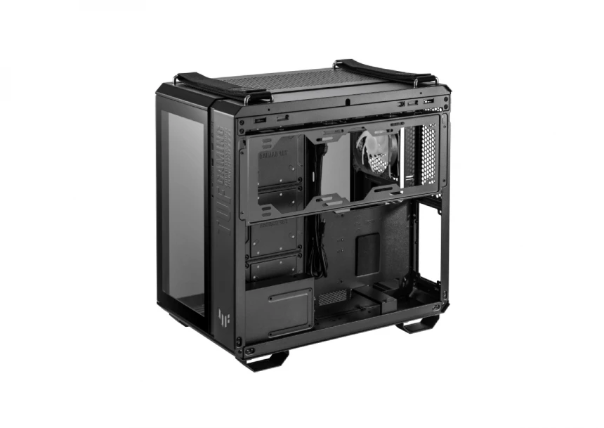 Kućište ASUS TUF GAMING GT502 PLUS TG ARGB Mid Tower/ATX/Micro ATX/Mini ITX/bez napajanja/crna