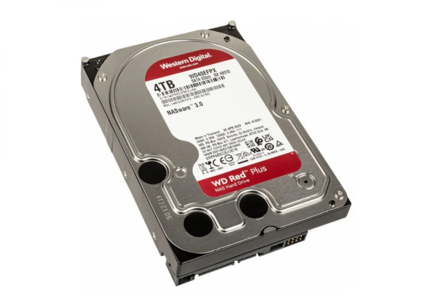 Hard disk WESTERN DIGITAL 4TB Red Plus WD40EFPX SATA 6GB/s