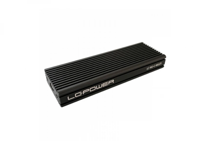 HDD Rack LC Power LC-M2-C-MULTI - M.2 SSD Enclosure (NVMe & SATA)