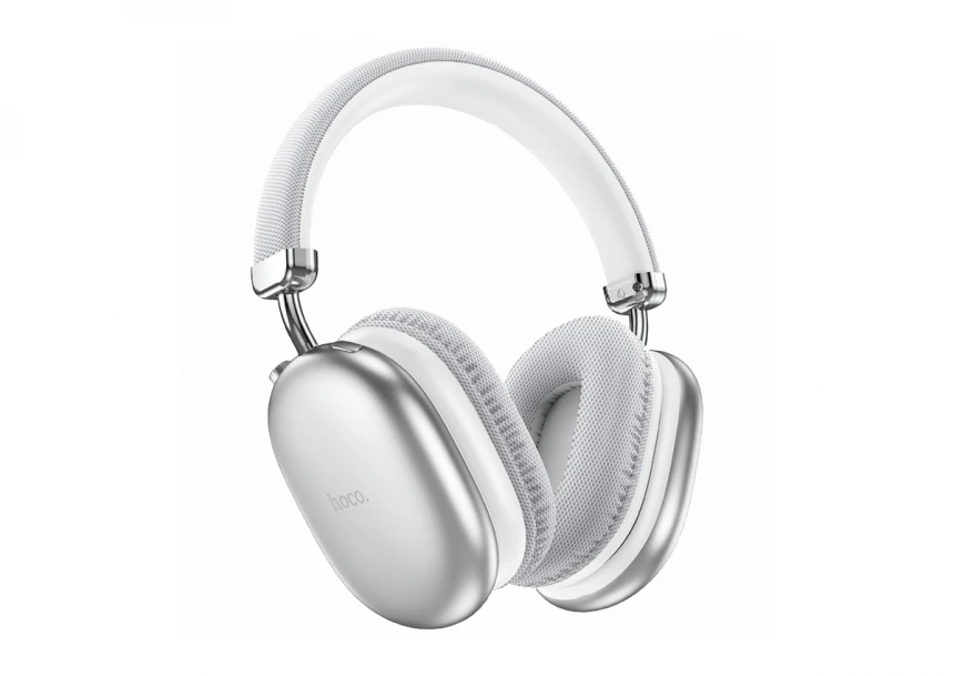 hoco. Bežične stereo slušalice, Bluetooth v5.3, 800mAh - W35 Max Joy Silver