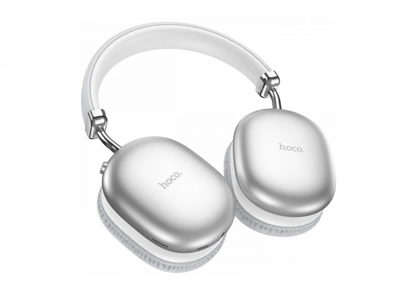 hoco. Bežične stereo slušalice, Bluetooth v5.3, 800mAh - W35 Max Joy Silver