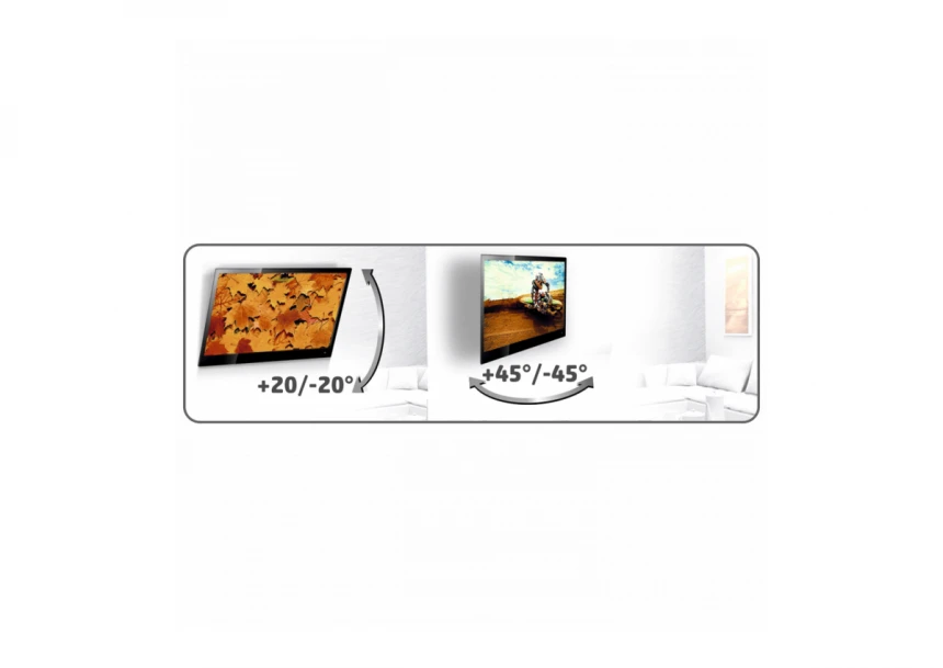 home Nosač za TV prijemnike 23"-55", 30 kg, 2D - LCDH 32