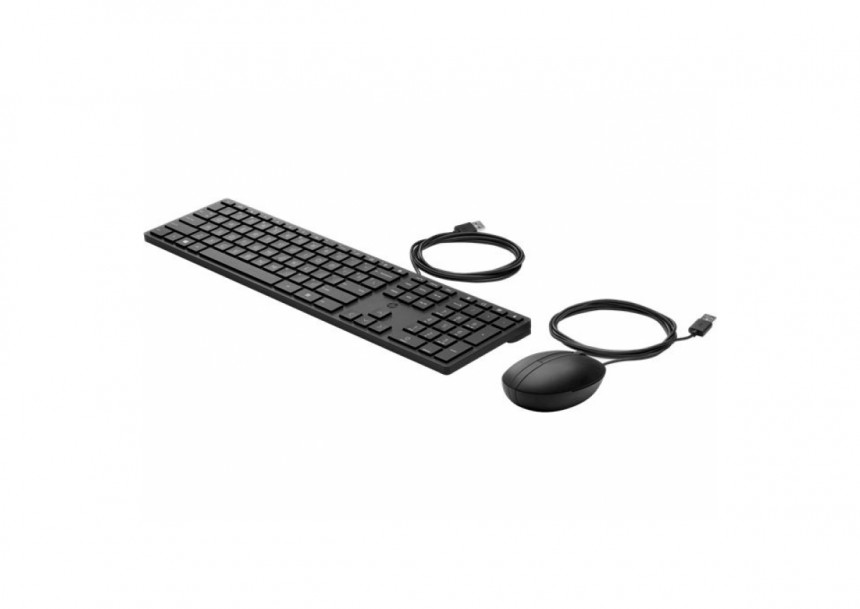 HP ACC Keyboard & Mouse 320MK Wired, 9SR36AA