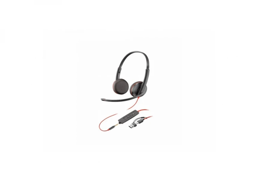 HP Poly Slušalice 3225 USB-C+3...