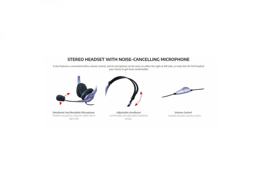 GENIUS HS-04S slušalice sa mikrofonom 