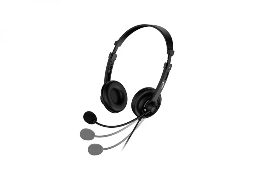 GENIUS HS-230U USB-C crne slušalice sa mikrofonom 