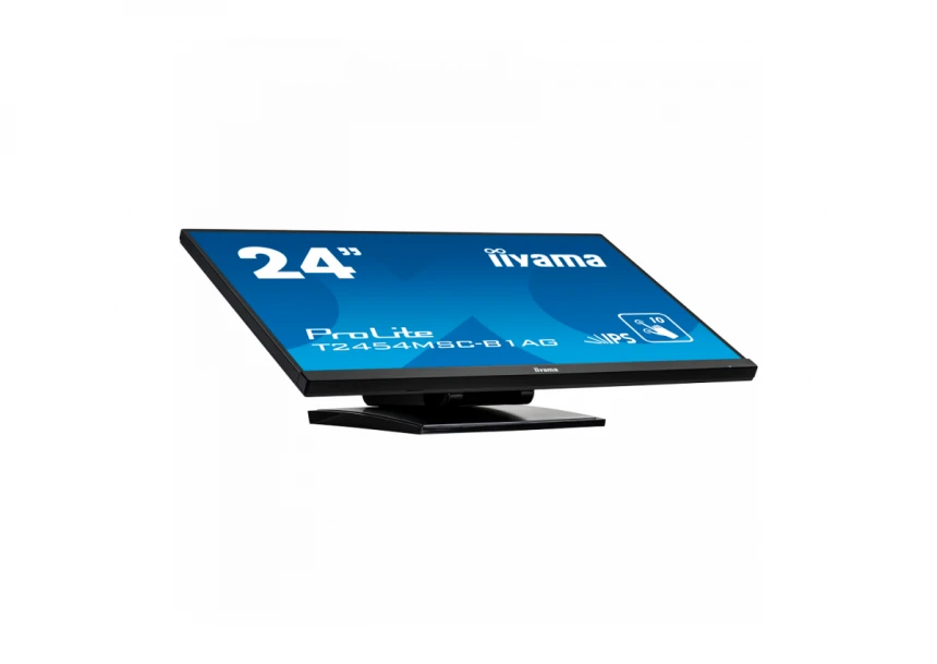Iiyama PROLITE T2454MSC-B2AG monitor 23,8 TOUCH SCREEN  FHD 75 Hz IPS 300 cd 4 ms HDMI DP SPEAKERS Black