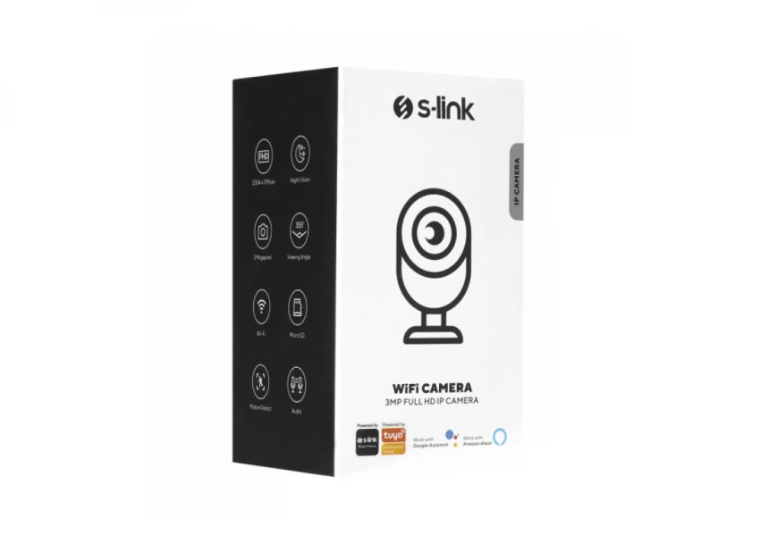IP kamera S-LINK SL-IND02 3.0MP/PTZ/WiFi/TF/Tuya