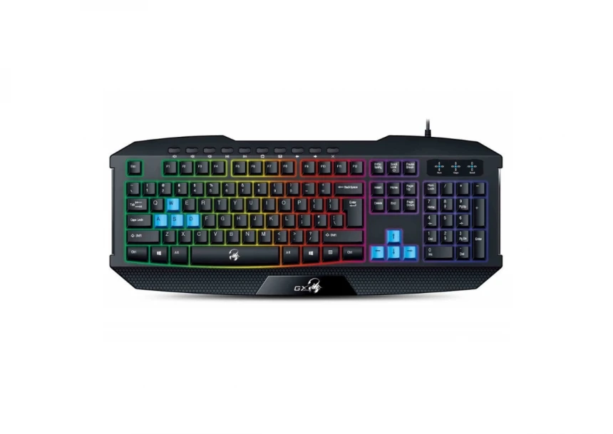 K215 Scorpion Gaming USB US crna tastatura 