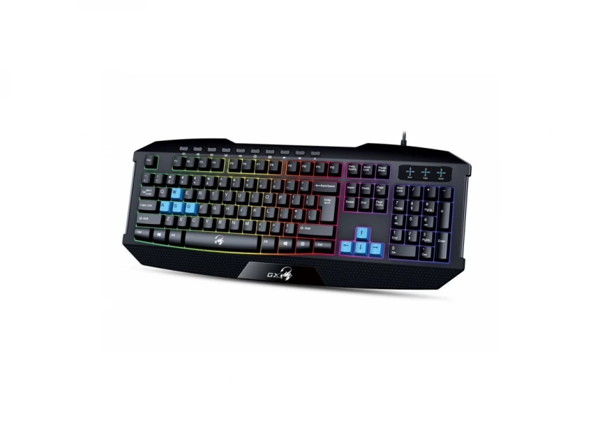 K215 Scorpion Gaming USB US crna tastatura 