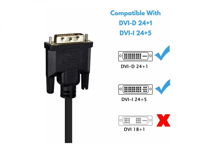 Kabl  DVI-D M 24+1 - VGA F KT-D2VG-1.8M