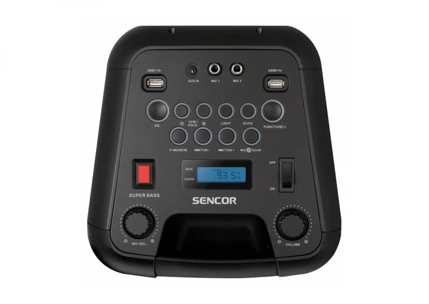 Karaoke sistem Sencor SSS 3800 Mikrofon/2xUSB/30W/Bluetooth 5.0/