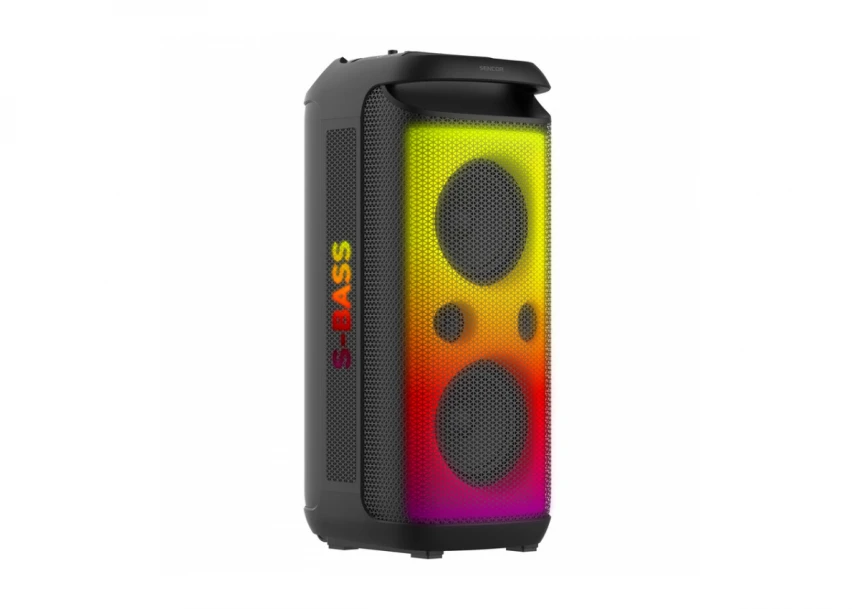 Karaoke zvučnik Sencor Partycone Boost 250W/TWS/IPX4/bežični mikrofon/FM/SD/2xUSB