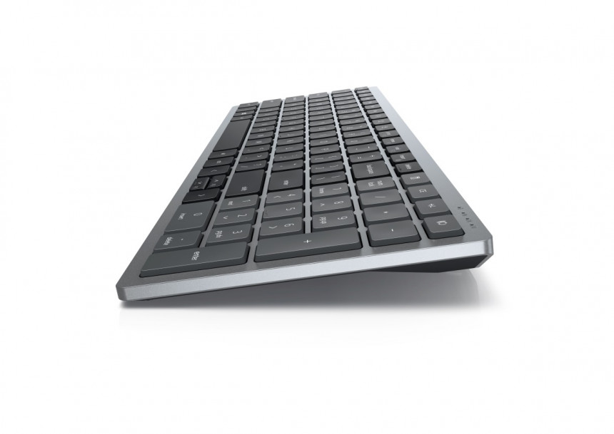 KB740 Compact Multi-Device US wireless tastatura siva