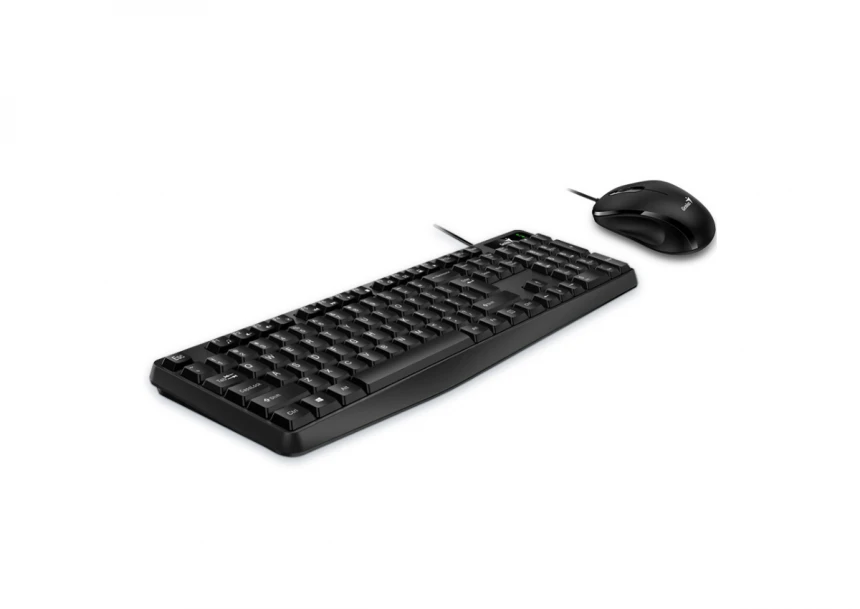 KM-170 USB YU crna tastatura+ USB crni miš 