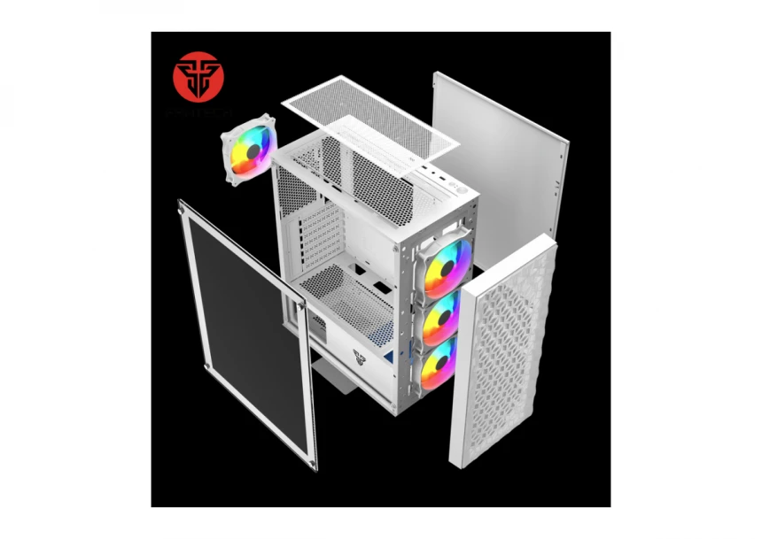 Kućište Gaming Fantech CG83 Aero 2 belo
