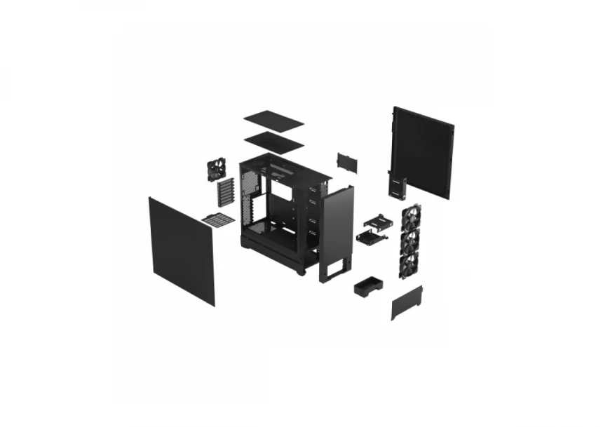 Kućište Fractal Design Pop XL Silent Black Solid, FD-C-POS1X-01