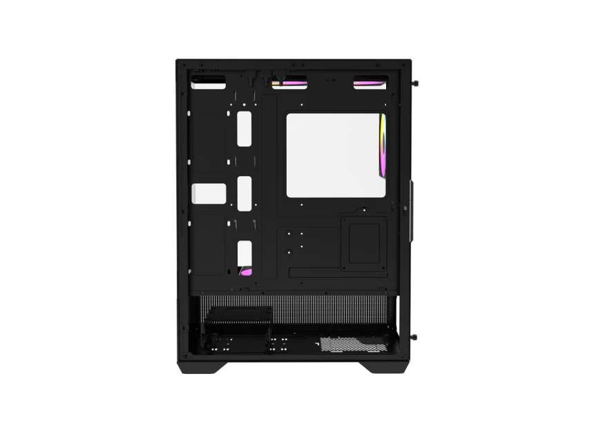 Kuciste Raidmax Infinita I802 Air/Glass/3 xRGB/Crni/I802ABS