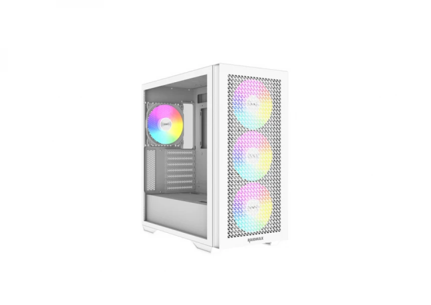 Kućište Raidmax Meshiah X605 Full Tower 4 x ARGB fan/Beli/X605TWF WT