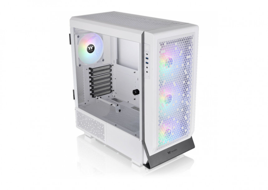 Kućište Thermaltake Ceres 500 TG ARGB White/Glass*1/Fan x3/CA-1X5-00M6WN-00