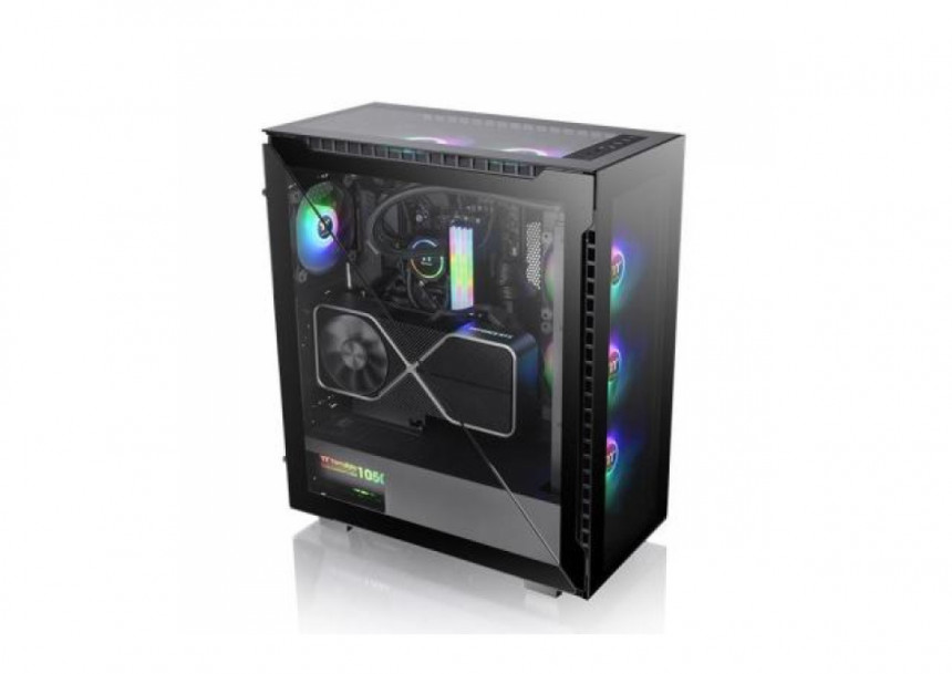 Kućište Thermaltake Divider 500 TG ARGB Black/Fan x4/Glass/CA-1T4-00M1WN-01