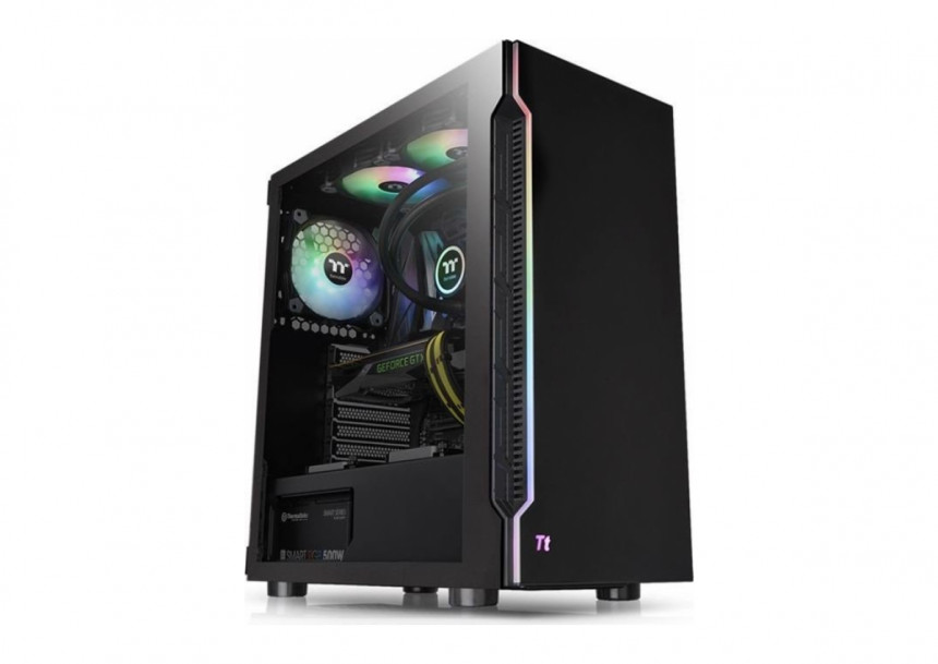 Kućište Thermaltake H200 TG RGB/Black/Win/SPCC/Glass/CA-1M3-00M1WN00