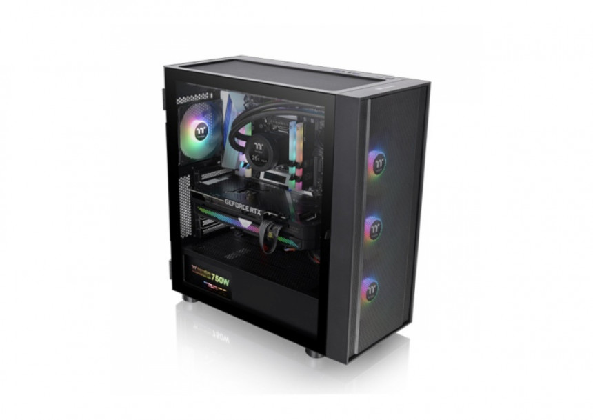 Kućište Thermaltake H570 TG ARGB x3/Black/Window/SPCC/TemperedGlass