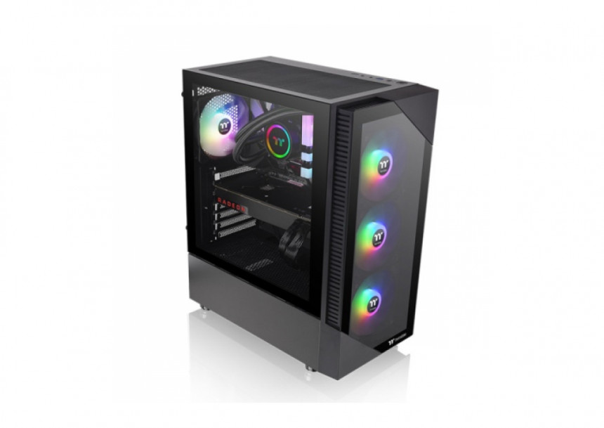 Kućište Thermaltake View 200 TG ARGB x3/Black/Win/SPCC/Tempered Glass