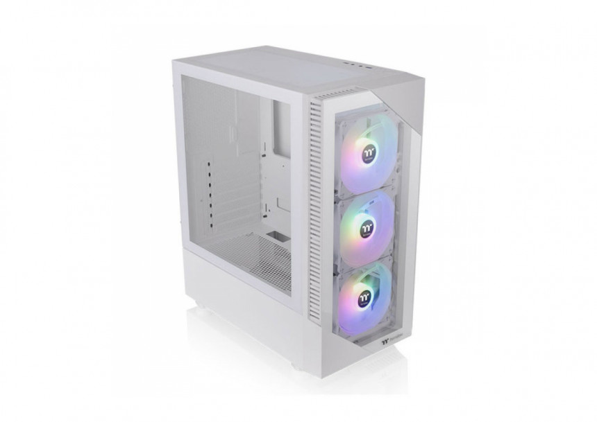 Kućište Thermaltake View 200 TG ARGB x3/WHITE/Window/SPCC/Tempered Glass