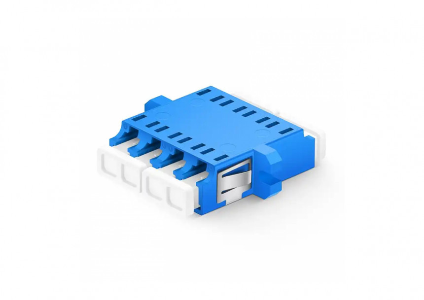 LC/LC singlemode fiber quad adapter (4 x LC SM), dimenzija za duplex fiber optički patch panel