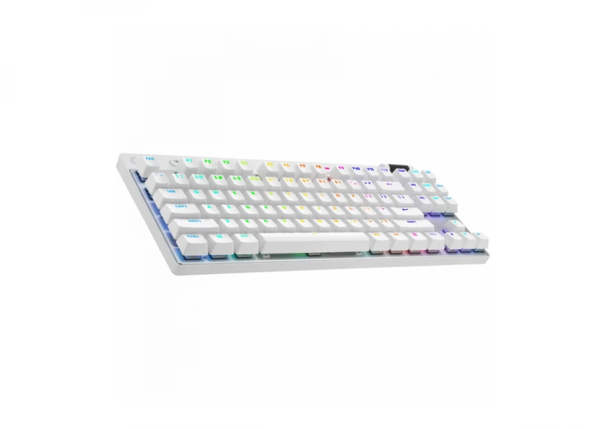 LOGITECH G PRO X TKL LIGHTSPEED Mechanical Gaming Keyboard - WHITE - US INT'L - TACTILE