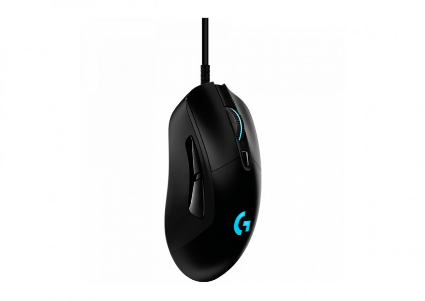 LOGITECH G403 HERO LIGHTSYNC Corded Gaming Mouse - BLACK - USB - EER2